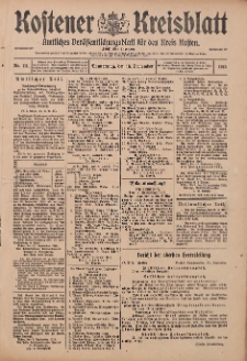 Kostener Kreisblatt: amtliches Veröffentlichungsblatt für den Kreis Kosten 1915.09.16 Jg.50 Nr111