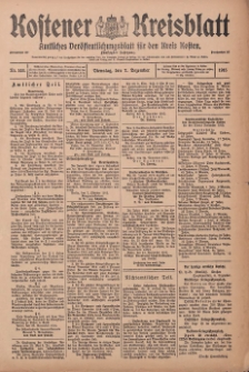 Kostener Kreisblatt: amtliches Ver&ouml;ffentlichungsblatt f&uuml;r den Kreis Kosten 1915.12.07 Jg.50 Nr146