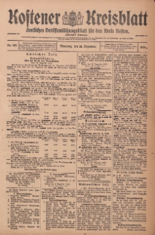 Kostener Kreisblatt: amtliches Veröffentlichungsblatt für den Kreis Kosten 1915.12.21 Jg.50 Nr152