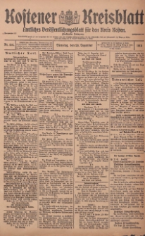 Kostener Kreisblatt: amtliches Veröffentlichungsblatt für den Kreis Kosten 1915.12.28 Jg.50 Nr154
