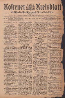 Kostener Kreisblatt: amtliches Veröffentlichungsblatt für den Kreis Kosten 1915.12.30 Jg.50 Nr155