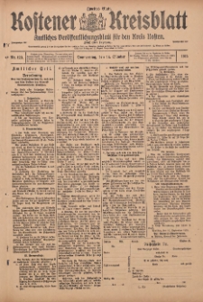 Kostener Kreisblatt: amtliches Veröffentlichungsblatt für den Kreis Kosten 1915.10.14 Jg.50 Nr123 Zweites Blatt.