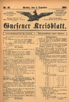 Gnesener Kreisblatt 1910.12.04 Nr97