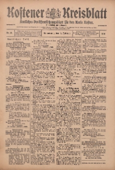 Kostener Kreisblatt: amtliches Veröffentlichungsblatt für den Kreis Kosten 1916.02.03 Jg.51 Nr15
