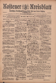Kostener Kreisblatt: amtliches Ver&ouml;ffentlichungsblatt f&uuml;r den Kreis Kosten 1916.02.10 Jg.51 Nr18
