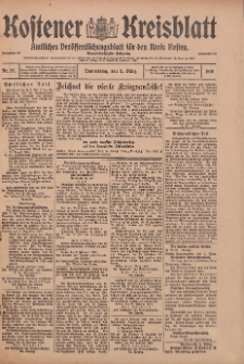Kostener Kreisblatt: amtliches Veröffentlichungsblatt für den Kreis Kosten 1916.03.02 Jg.51 Nr27