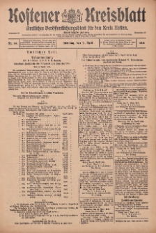 Kostener Kreisblatt: amtliches Veröffentlichungsblatt für den Kreis Kosten 1916.04.11 Jg.51 Nr44