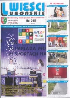 Wieści Lubońskie 2018.05 Nr5(330)