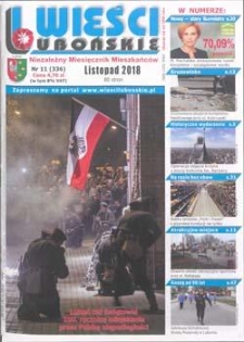 Wieści Lubońskie 2018.11 Nr11(336)