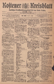 Kostener Kreisblatt: amtliches Ver&ouml;ffentlichungsblatt f&uuml;r den Kreis Kosten 1916.06.24 Jg.51 Nr76
