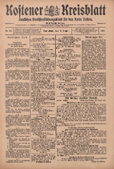 Kostener Kreisblatt: amtliches Veröffentlichungsblatt für den Kreis Kosten 1916.08.12 Jg.51 Nr97