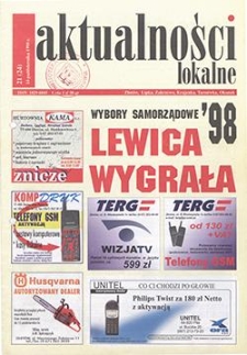 Aktualności Lokalne 1998 Nr 21(24)