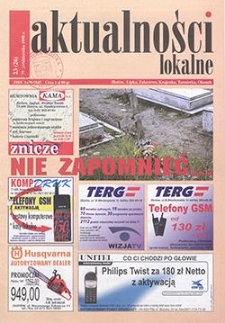 Aktualności Lokalne 1998 Nr 23(26)