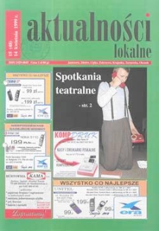 Aktualności Lokalne 1999 Nr 15(48)