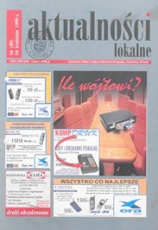 Aktualności Lokalne 1999 Nr 16(49)