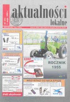 Aktualności Lokalne 1999 Nr 18(51)