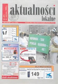 Aktualności Lokalne 1999 Nr 24(57)