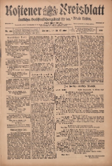 Kostener Kreisblatt: amtliches Veröffentlichungsblatt für den Kreis Kosten 1916.10.24 Jg.51 Nr128