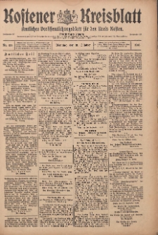 Kostener Kreisblatt: amtliches Veröffentlichungsblatt für den Kreis Kosten 1916.10.31 Jg.51 Nr131