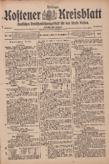 Kostener Kreisblatt: amtliches Ver&ouml;ffentlichungsblatt f&uuml;r den Kreis Kosten 1916.11.16 Jg.51 Nr138: Beilage