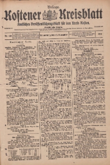 Kostener Kreisblatt: amtliches Veröffentlichungsblatt für den Kreis Kosten 1916.11.16 Jg.51 Nr138: Beilage