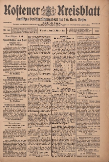 Kostener Kreisblatt: amtliches Veröffentlichungsblatt für den Kreis Kosten 1916.11.28 Jg.51 Nr143