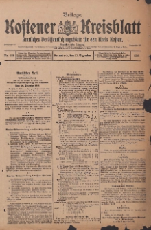 Kostener Kreisblatt: amtliches Veröffentlichungsblatt für den Kreis Kosten 1916.12.30 Jg.51 Nr156: Beilage