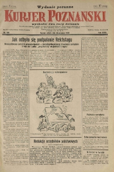 Kurier Poznański 1933.09.30 R.28 nr450