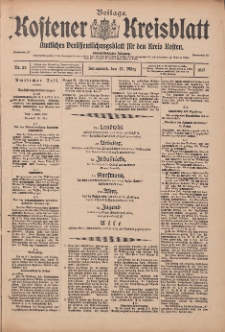 Kostener Kreisblatt: amtliches Veröffentlichungsblatt für den Kreis Kosten 1917.03.17 Jg.52 Nr33: Beilage