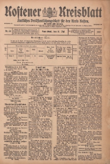 Kostener Kreisblatt: amtliches Veröffentlichungsblatt für den Kreis Kosten 1917.05.19 Jg.52 Nr60