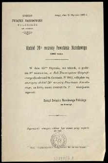Obch&oacute;d 26ej rocznicy Powstania Narodowego 1863 roku