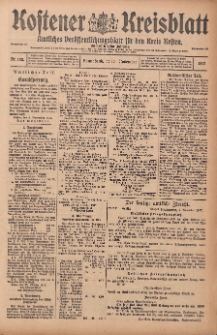 Kostener Kreisblatt: amtliches Veröffentlichungsblatt für den Kreis Kosten 1917.11.03 Jg.52 Nr132