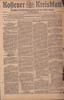 Kostener Kreisblatt: amtliches Veröffentlichungsblatt für den Kreis Kosten 1917.12.29 Jg.52 Nr155