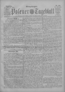 Posener Tageblatt 1906.09.13 Jg.45 Nr429