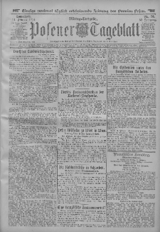 Posener Tageblatt 1914.02.14 Jg.53 Nr76
