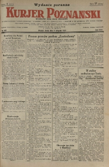 Kurier Poznański 1931.11.04 R.26 nr 507