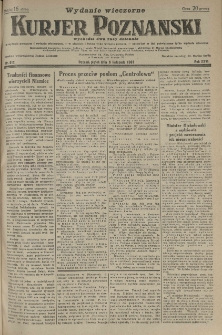 Kurier Poznański 1931.11.06 R.26 nr 512