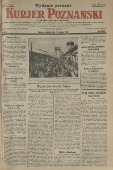 Kurier Poznański 1931.11.08 R.26 nr 515