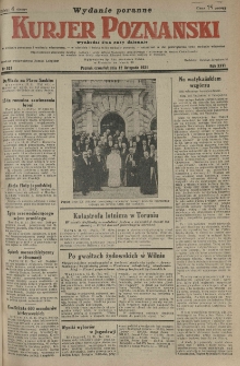 Kurier Poznański 1931.11.12 R.26 nr 521