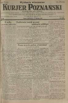 Kurier Poznański 1931.11.12 R.26 nr 522