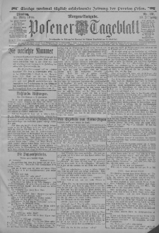 Posener Tageblatt 1914.03.31 Jg.53 Nr151