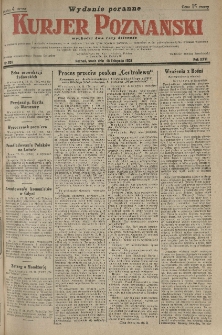 Kurier Poznański 1931.11.18 R.26 nr 531