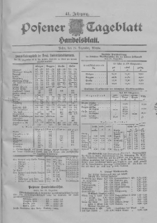 Posener Tageblatt. Handelsblatt 1902.12.24 Jg.41