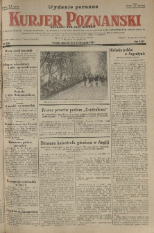 Kurier Poznański 1931.11.22 R.26 nr 539