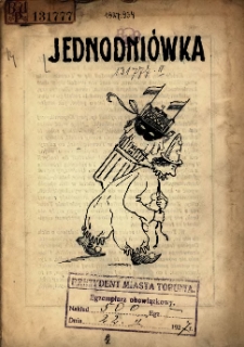 Jednodni&oacute;wka: Prezydent Miasta Torunia