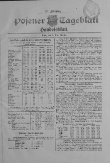 Posener Tageblatt. Handelsblatt 1903.05.09 Jg.42