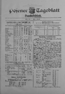 Posener Tageblatt. Handelsblatt 1903.06.04 Jg.42