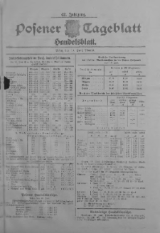 Posener Tageblatt. Handelsblatt 1903.06.19 Jg.42