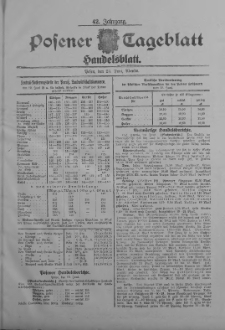 Posener Tageblatt. Handelsblatt 1903.06.23 Jg.42