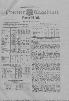 Posener Tageblatt. Handelsblatt 1903.06.30 Jg.42